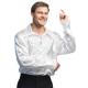 Miniature Chemise Disco Blanche - Adulte