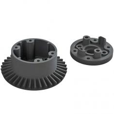 AR310872 - Diff Case Set 37T Main Gear 4x4 BLX 4S