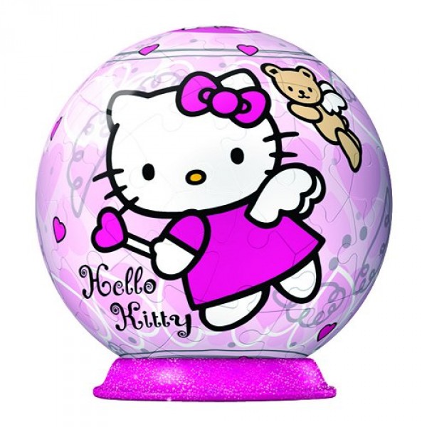 Puzzle ball 54 pièces - Hello Kitty : Ange ou démon ? - Ravensburger-11856-04