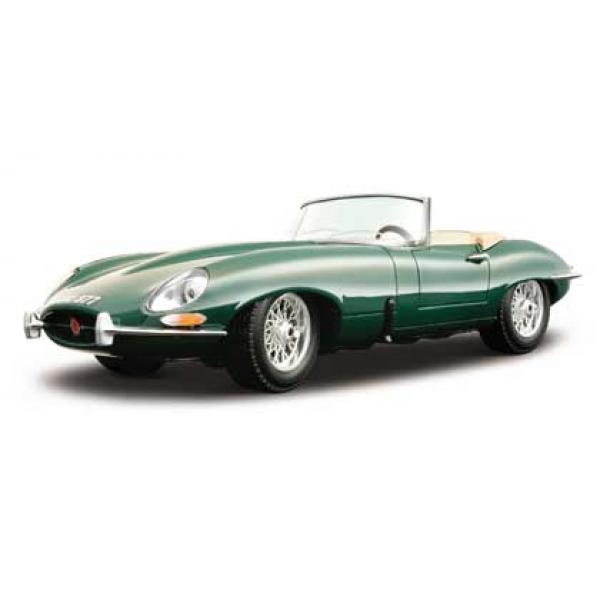 Assortiment : Modèle réduit Jaguar E Cabriolet (1961) : Collection Gold - BBurago-12046-Parent