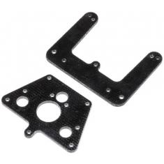 Losi Front & Rear Shock Towers : Mini JRX2