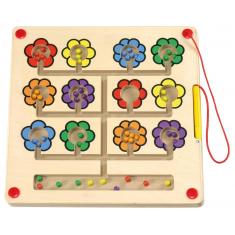 Jeu magnétique fleurs