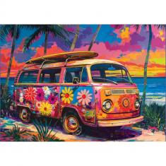 Puzzle 500 Teile XL : VW Bayside von Shawna Stewart