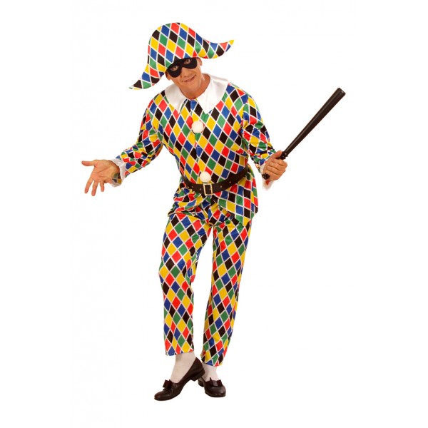 Deguisement carnaval - costume Arlequin Adulte - parent-1308