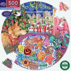 Puzzle 500 pièces : Biscuits de Noël
