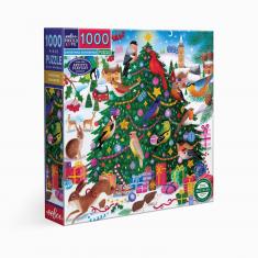 Puzzle 1000 pièces : Oiseaux chanteurs de Noël