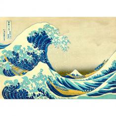 Puzzle 1000 pieces : Katsushika Hokusai: The Great Wave off Kanagawa   