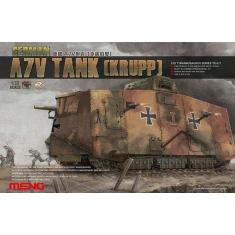German A7V Tank (Krupp) - 1:35e - MENG-Model