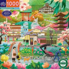 Puzzle 1000 pièces : Les saisons à Kyoto