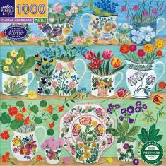 Puzzle 1000 pièces : Armoire florale