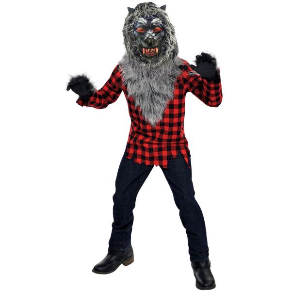 Hungry Howling Wolf Costume - Child - 999654-Parent