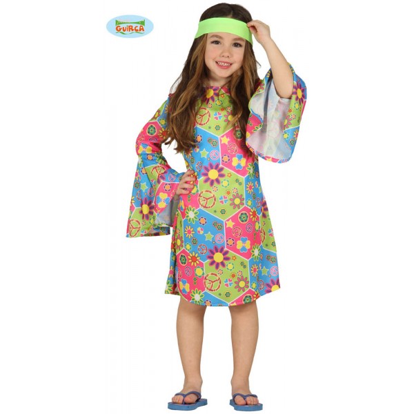 Déguisement Robe Hippie - Fille - 85606-Parent