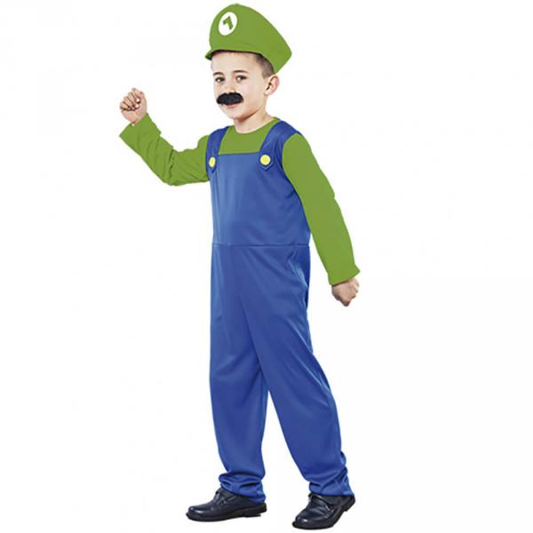Déguisement De Plombier vert - Enfant - 706394-Parent