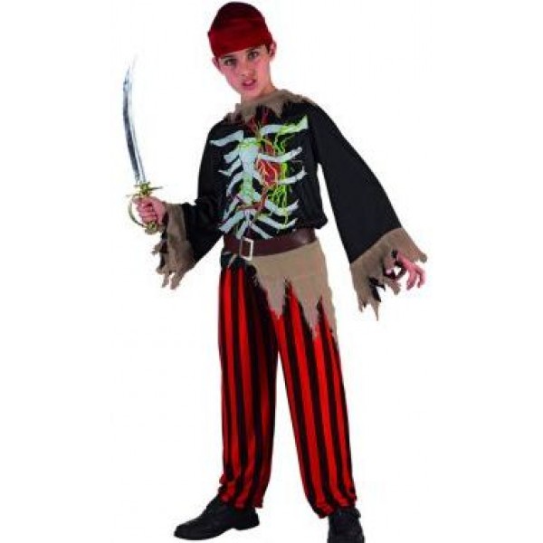 Costume de Jeff le Pirate Zombie - parent-14929