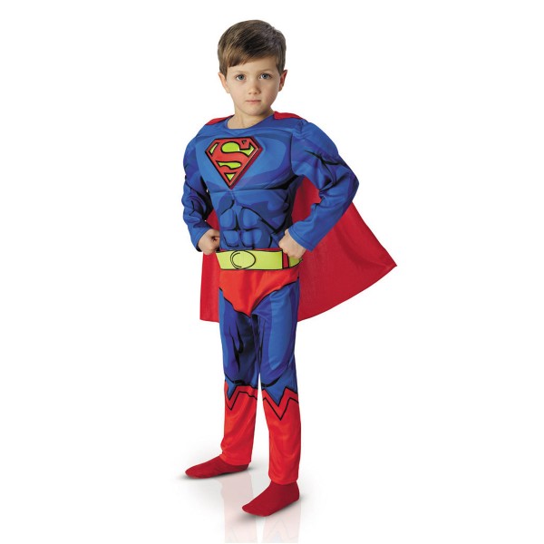 Déguisement Enfant Luxe Superman : Comic Book - Rubies-I-610781