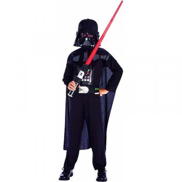 Déguisement Star Wars : Dark Vador (sans sabre) : 8/10 ans - Rubies-ST5253-Parent