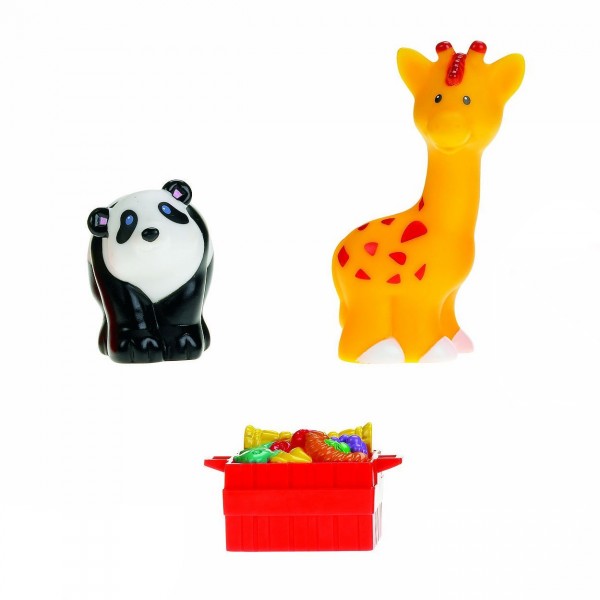 Figurines Little People : Tube avec deux figurines et un accessoire : Animaux - Fisher-Price-B3254-N0725