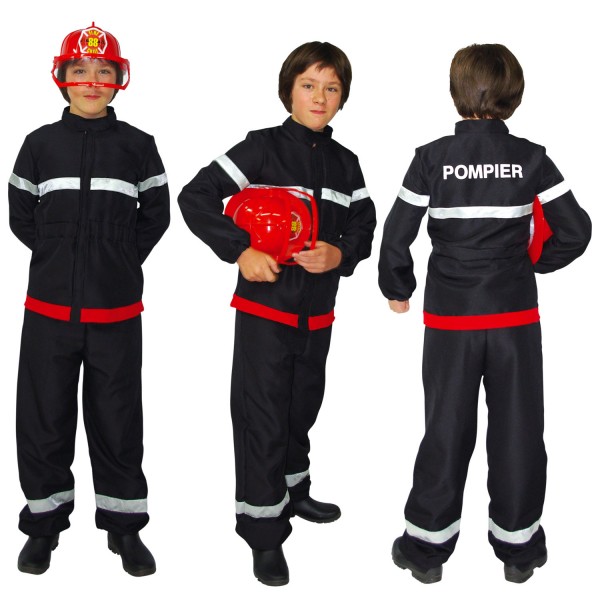 Costume Pompier Enfant - F173-001-Parent