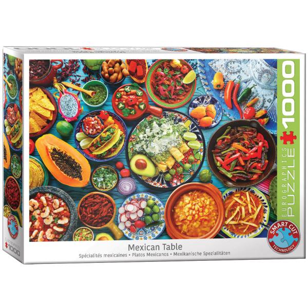 Puzzle 1000 pièces : Table mexicaine - EuroG-6000-5616