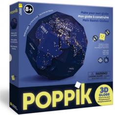 Phosphorescent Globe to Build: THE EARTH AT NIGHT
