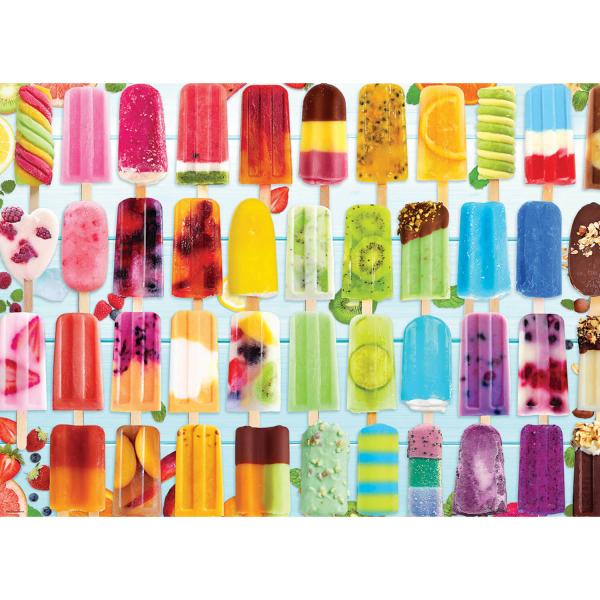 Puzzle 1000 pièces : Arc-en-ciel popsicle - EuroG-6000-5622