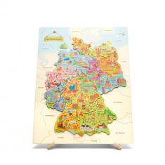 Mapa magnético de Alemania
