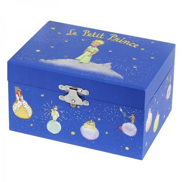 Caja Musical Fosforescente: El Principito - Cielo Estrellado - Trousselier-S91230