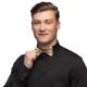 Miniature Gold Sequin Bow Tie - Cabaret