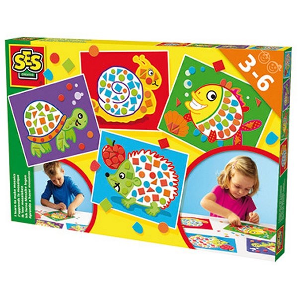 Cuadro de aprendizaje Estoy aprendiendo mosaico - SES Creative-14827