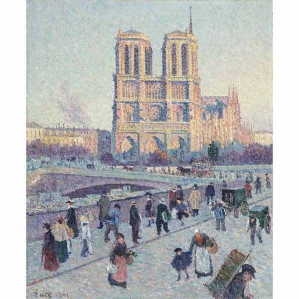 Puzzle en bois Art maxi 50 pièces : Luce : Notre Dame - PMW-W045-50