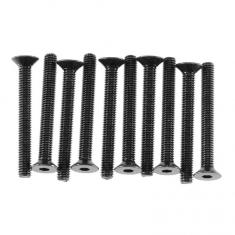 AXA150 Hex Sckt Flat Head M3x25mm Black Oxide (10)