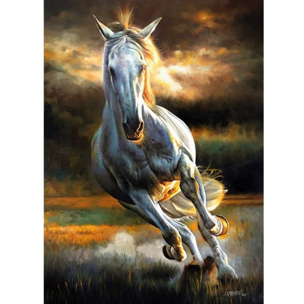 Puzzle 500 pièces : Tempête Blanche - Ksgames-20051