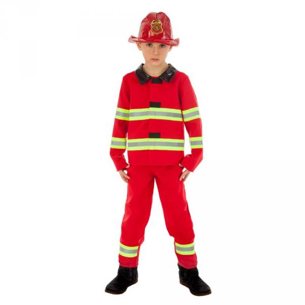 American Firefighter Costume - Child - C4485-Parent