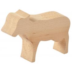 Graving wood farm set of 3