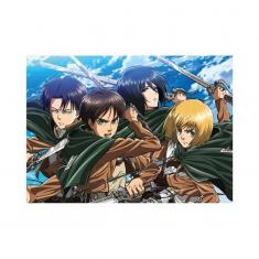 Puzzle 1000 pièces : L'attaque des Titans