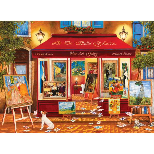 Puzzle 1000 pièces : Galerie d'art - EuroG-6000-5887