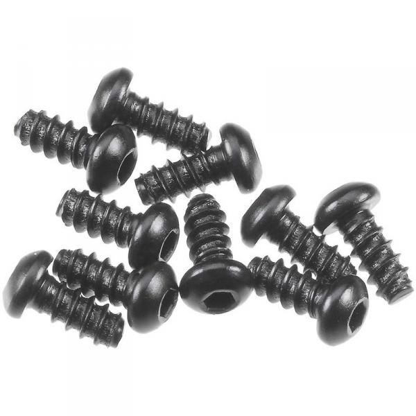 AXA0422  -Hex Socket Tapping Button Hd M2.6x6mm Blk - AXA0422-AXIC0422