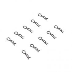 AX31374  -3mm Carrosserie Clip Noir (10)