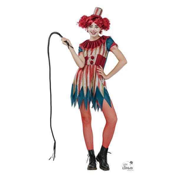 Vintage Clown Costume - Women - Parent-23141