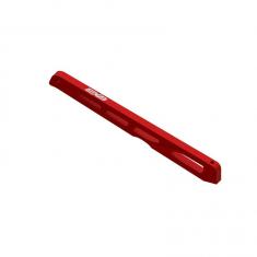 Rear Center Chassis Brace Aluminum 140mm Red - Arrma