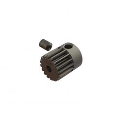 Pignon 16 dents 0,5 MOD CNC alésage 2,3 mm