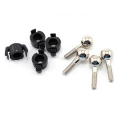 Billes De Rotules (4) + Bagues Plastiques (4)