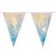 Miniature Pennant garland - aluminum - Mermaid