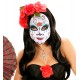 Miniature Masque en Tissu Imprimé - Dia De Los Muertos - Femme