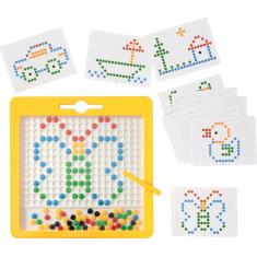 Magnetic dots pad with cards