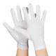 Miniature Paire De Gants Courts Blancs