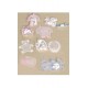 Miniature 90 Tulles A Dragees & Bolduc Jaune