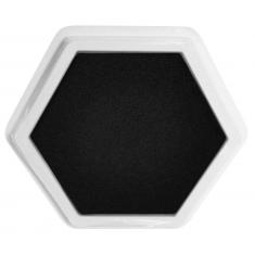 Riesenstempelkissen schwarz