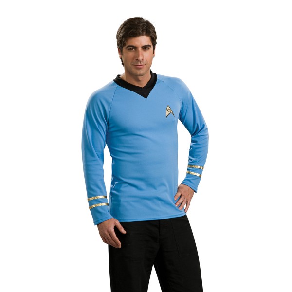 T-Shirt Bleu  Spock Star Trek™.   Classique - parent-1572
