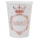 Miniature Vasos de papel x 10 - Princesa